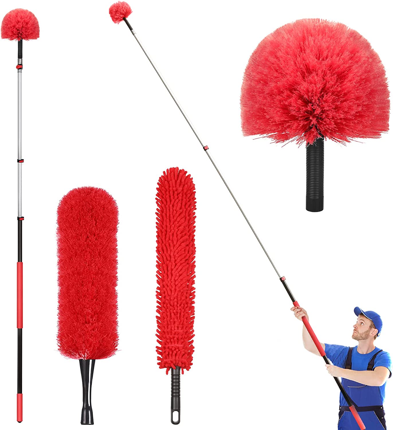 5-12 Ft Telescoping Paint Roller Extension Pole